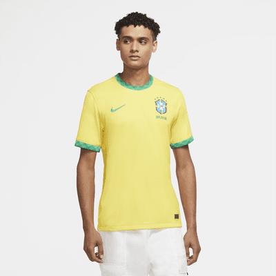 Brasil 2020 Stadium Home Men's Soccer Jersey. Nike.com